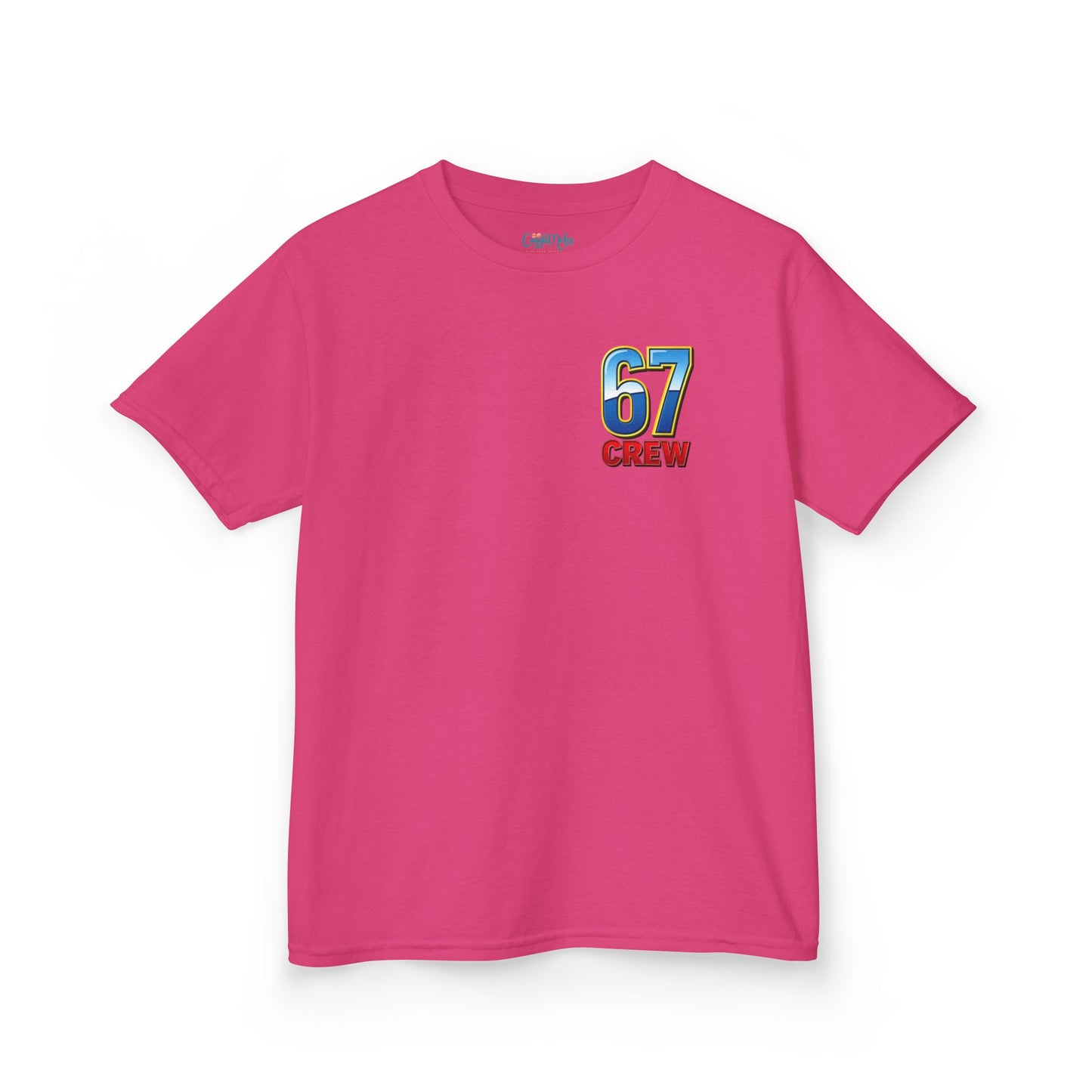 Gen Z: Kids Heavy Cotton Tee - Fun Crew 67 Design with hands
