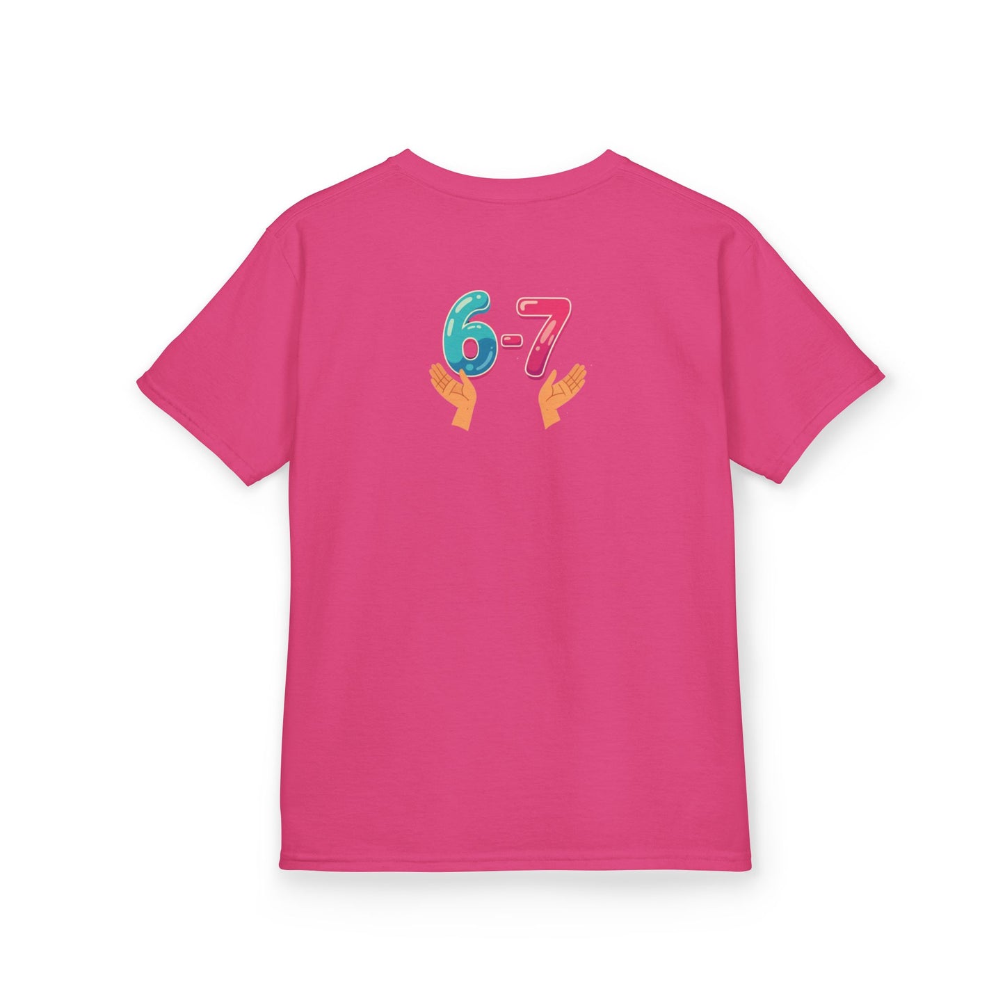 Gen Z: Kids Heavy Cotton Tee - Fun Crew 67 Design