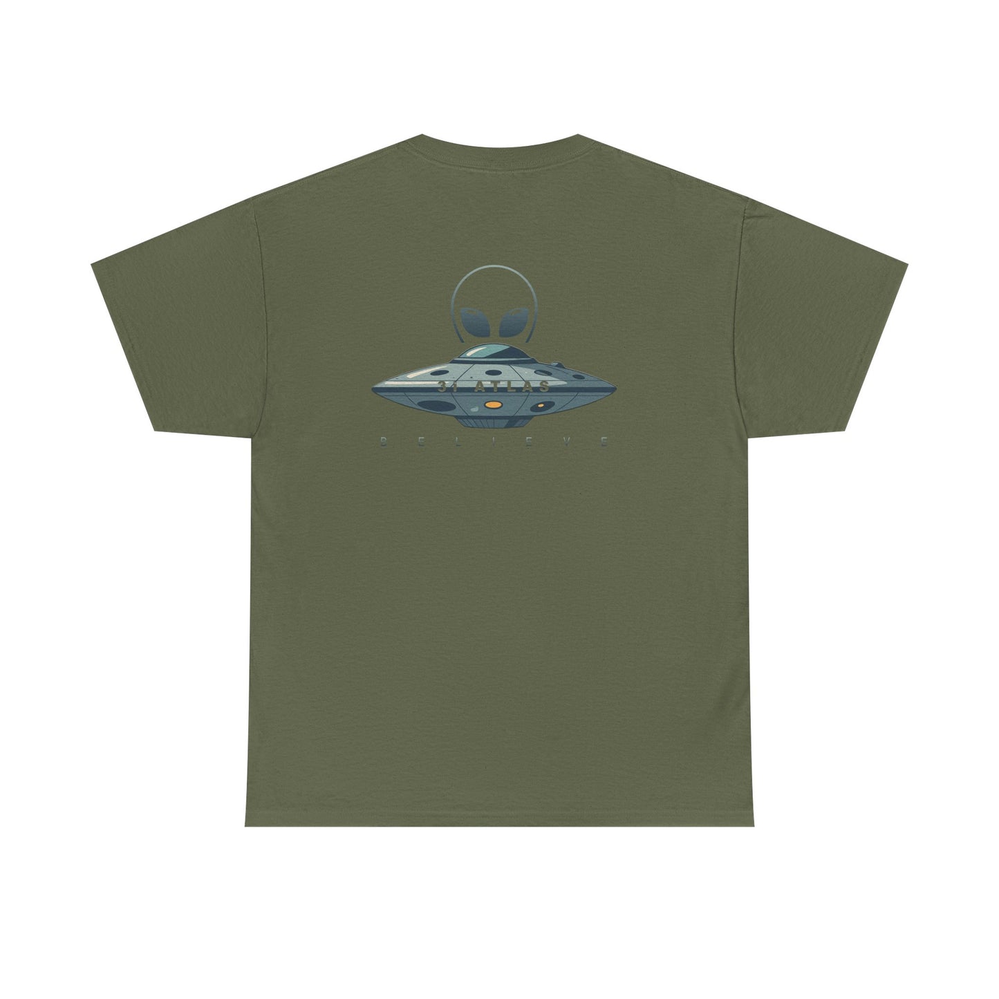 Alien Wear: Spaceship 3i Atlas Edition Heavy Cotton Tee