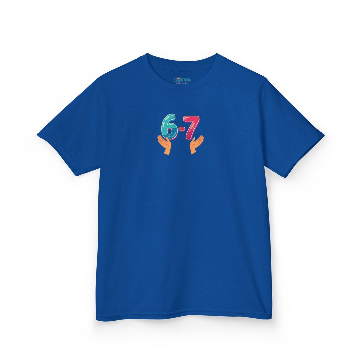 Gen Z: Kids Heavy Cotton Tee - Fun Crew 67 Design