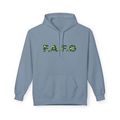 Camo F.A.F.O. Unisex Fleece Hoodie
