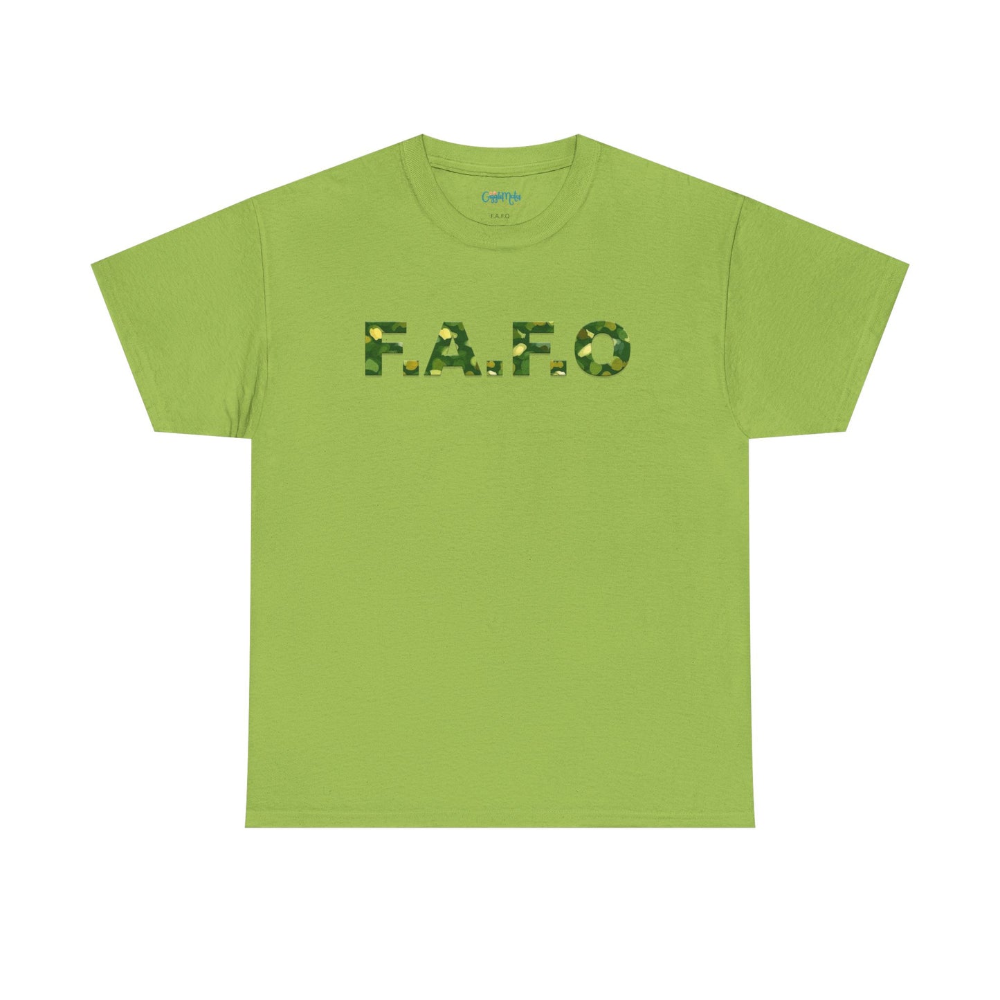 Camo F.A.F.O. Unisex Heavy Cotton Tee