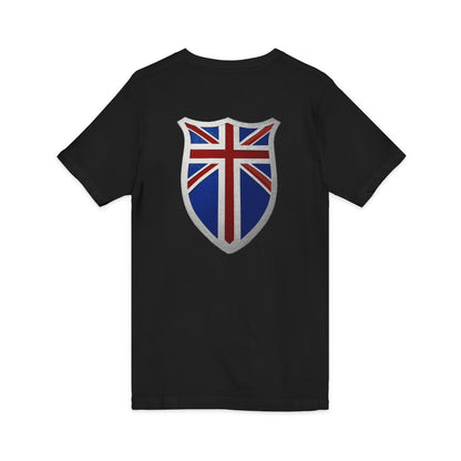 British Pride: Patriotic V-Neck T-Shirt, Union Jack Tee
