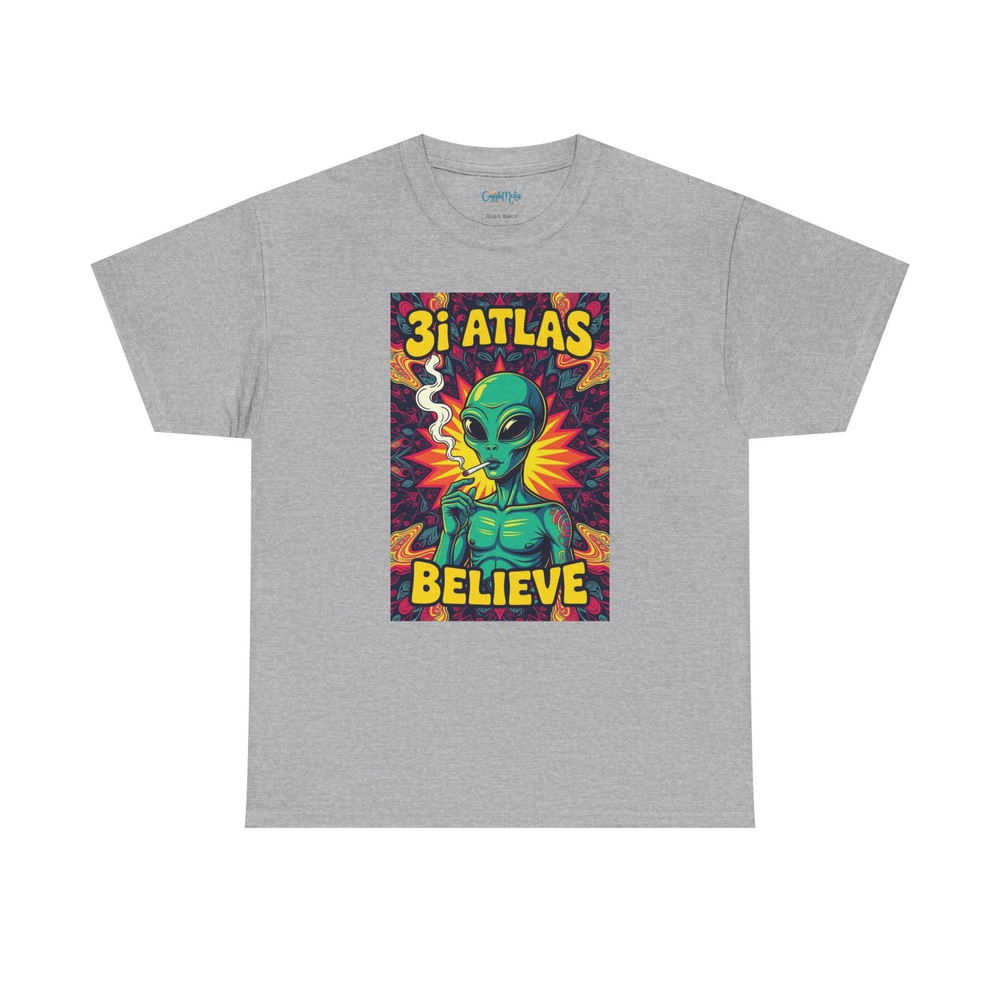Alien Wear Themed Unisex Heavy Cotton Tee