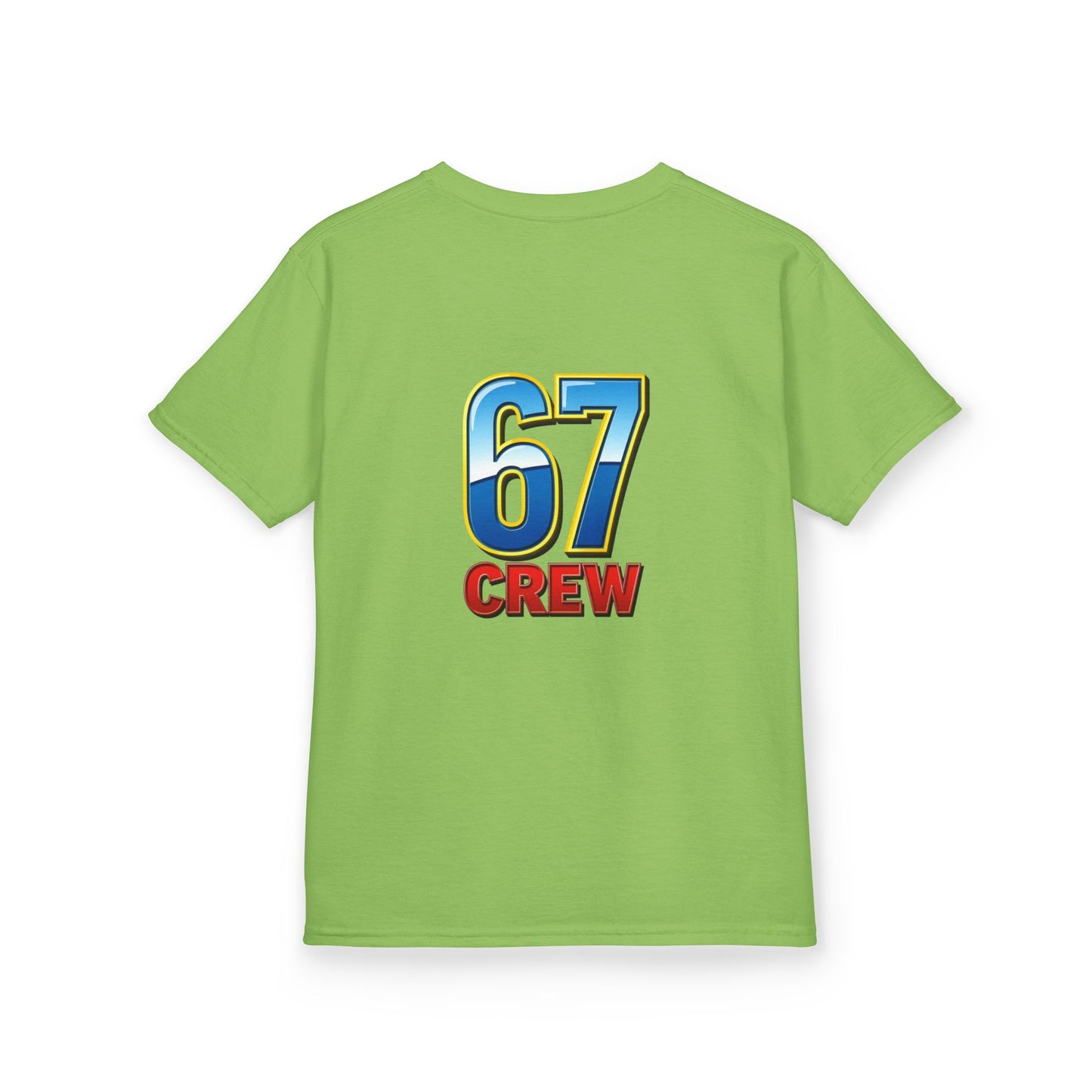 Gen Z: Kids Heavy Cotton Tee - Fun Crew 67 Design with hands