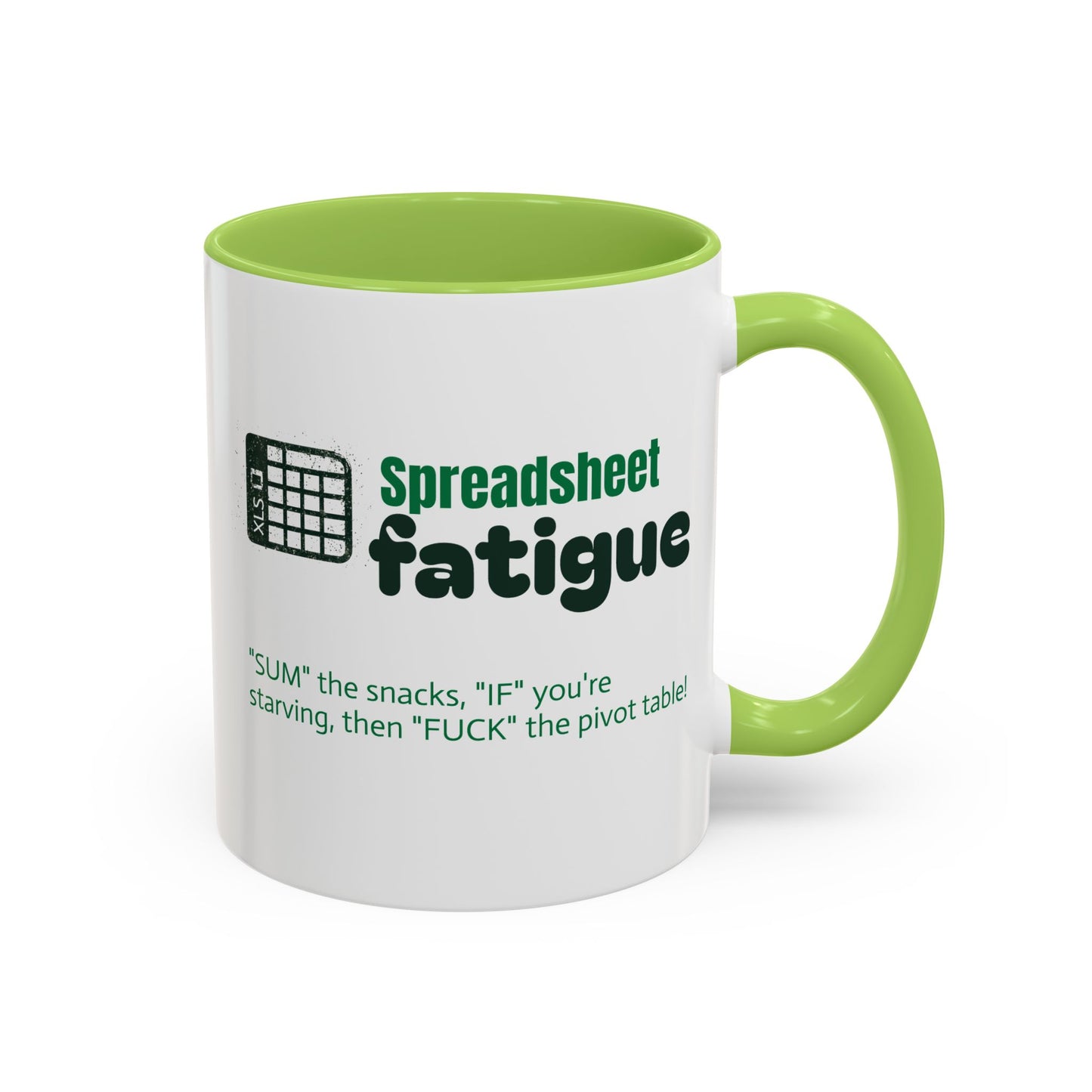 Spreadsheet Fatigue Coffee Mug