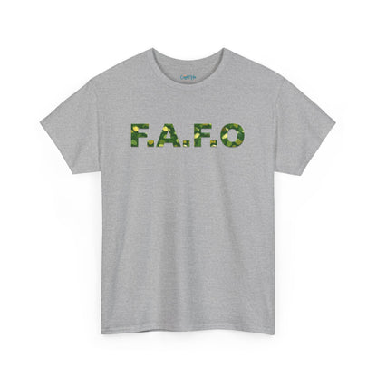 Camo F.A.F.O. Unisex Heavy Cotton Tee