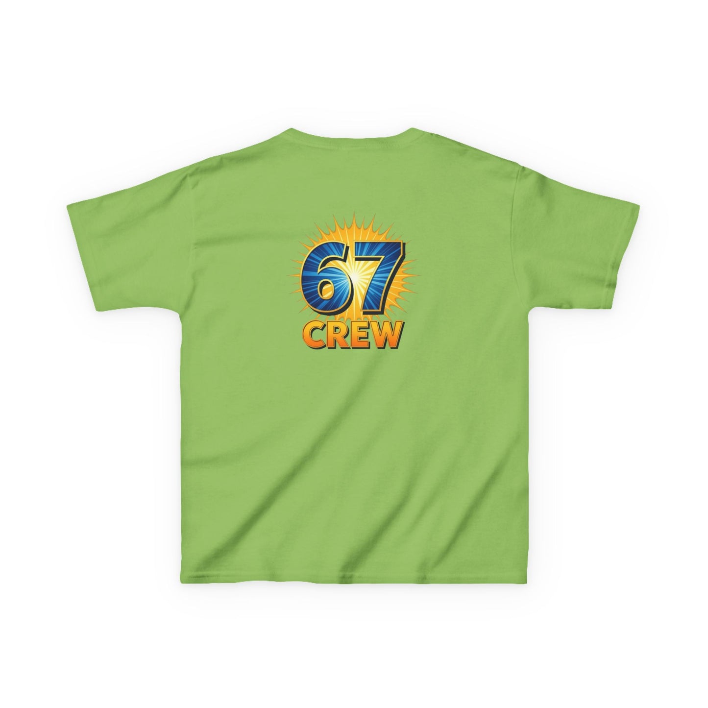 Gen Z: Kids Heavy Cotton Tee - Fun Crew 67 Design