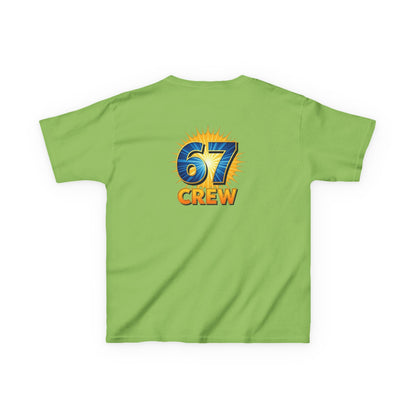 Gen Z: Kids Heavy Cotton Tee - Fun Crew 67 Design