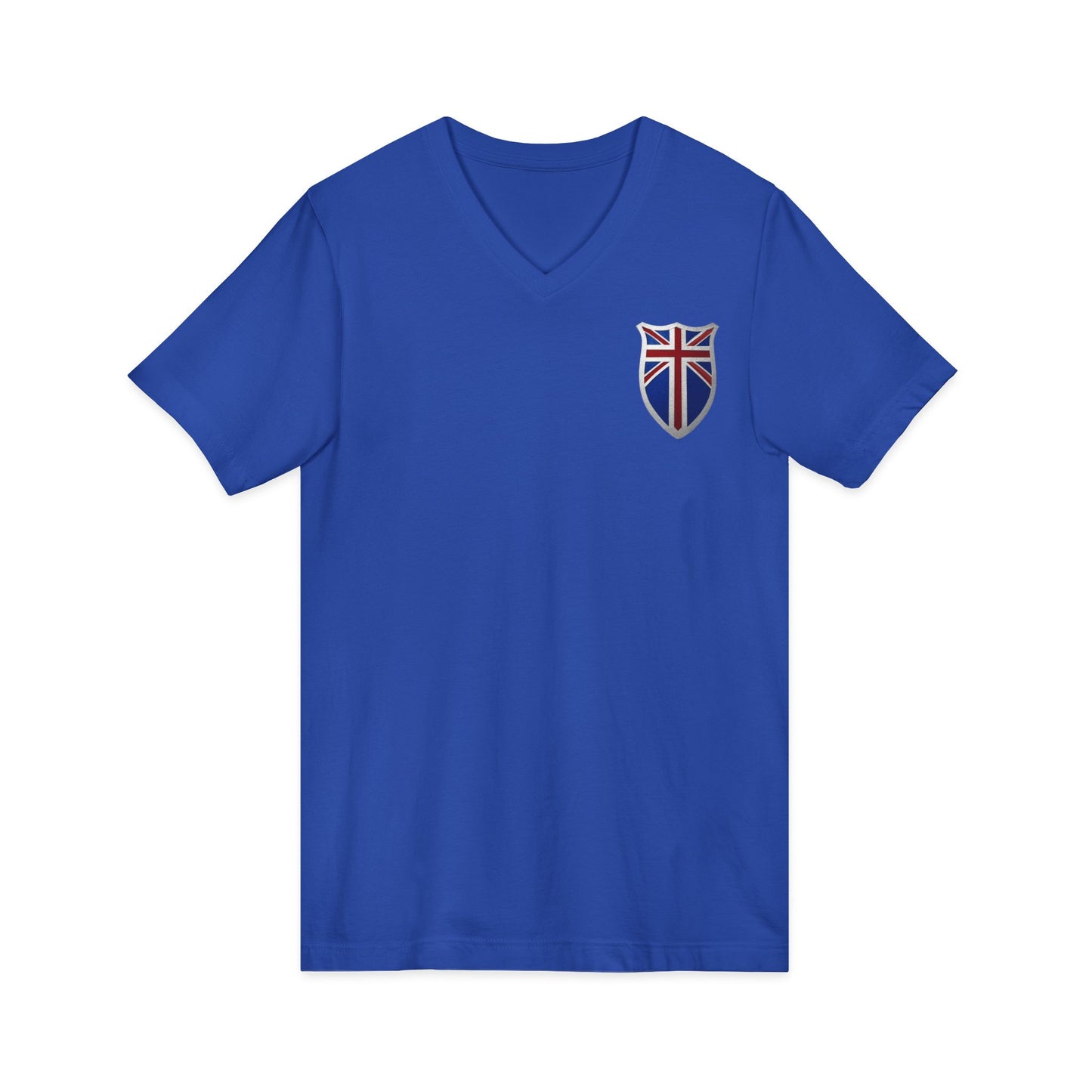 British Pride: Patriotic V-Neck T-Shirt, Union Jack Tee