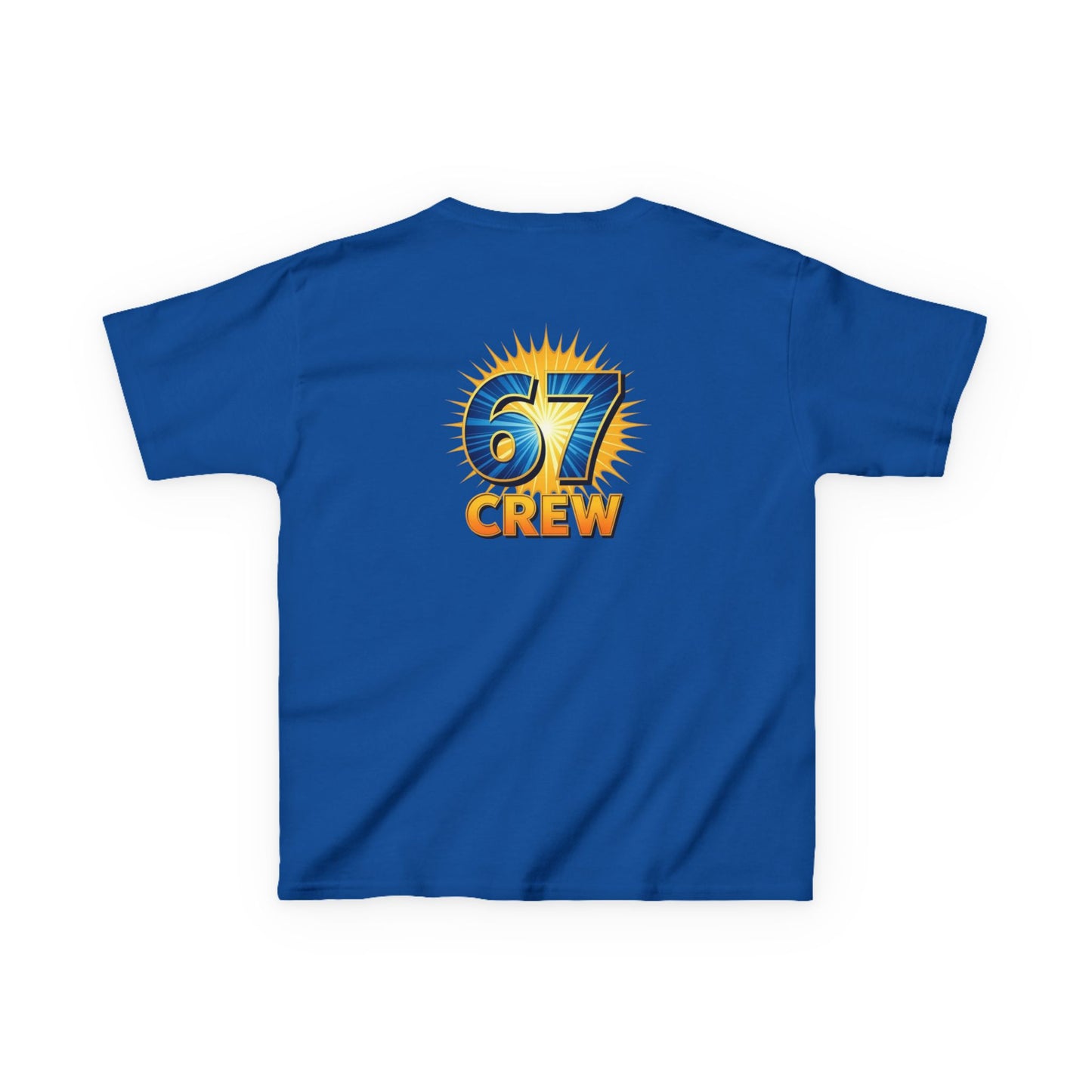 Gen Z: Kids Heavy Cotton Tee - Fun Crew 67 Design