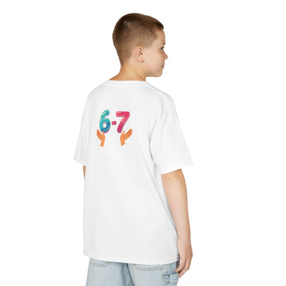 Gen Z: Kids Heavy Cotton Tee - Fun Crew 67 Design