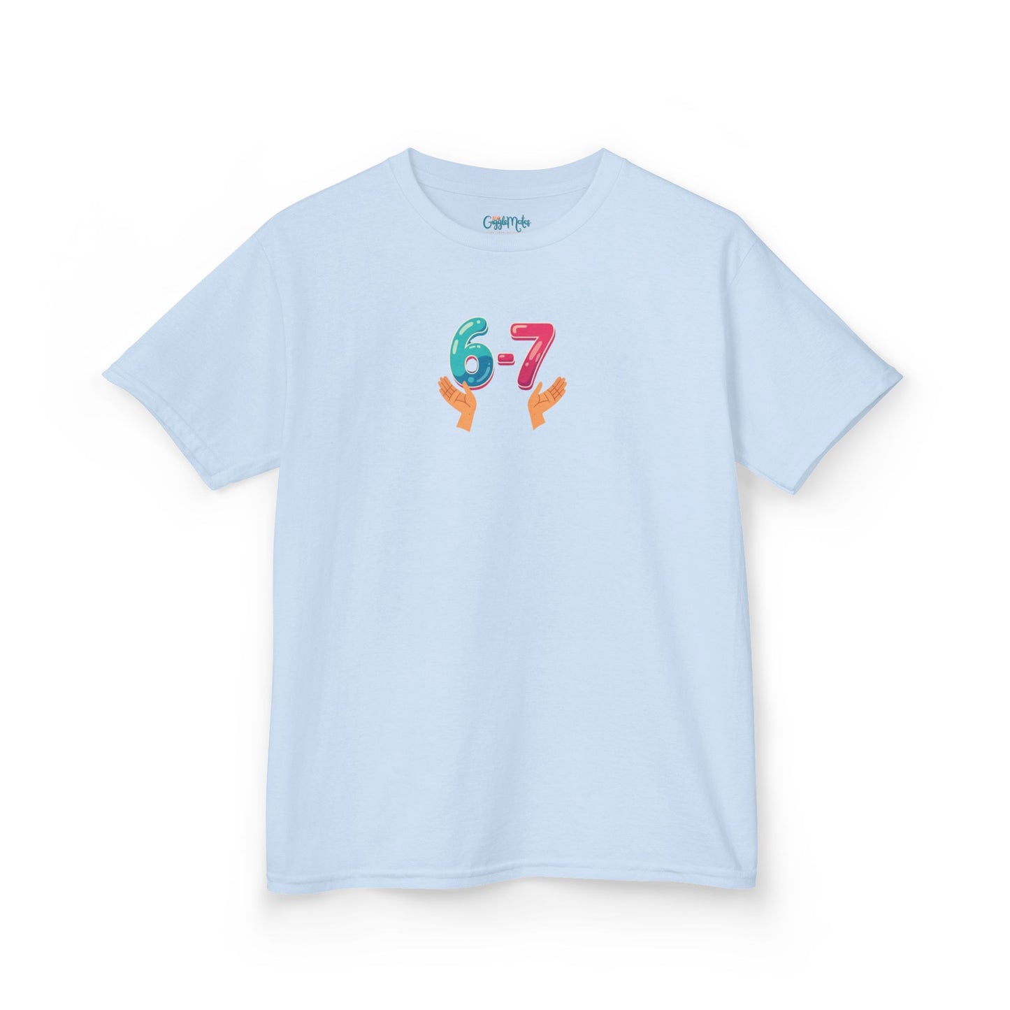 Gen Z: Kids Heavy Cotton Tee - Fun Crew 67 Design
