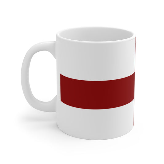 British Pride: Flag Red Coffee Cup
