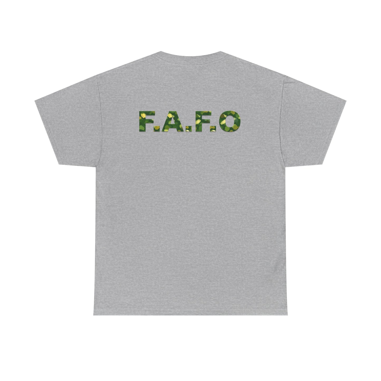 Camo F.A.F.O. Unisex Heavy Cotton Tee