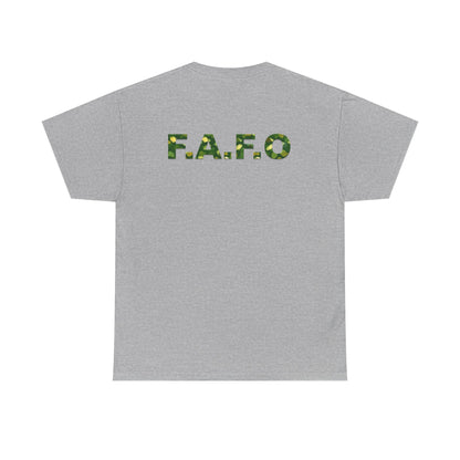 Camo F.A.F.O. Unisex Heavy Cotton Tee