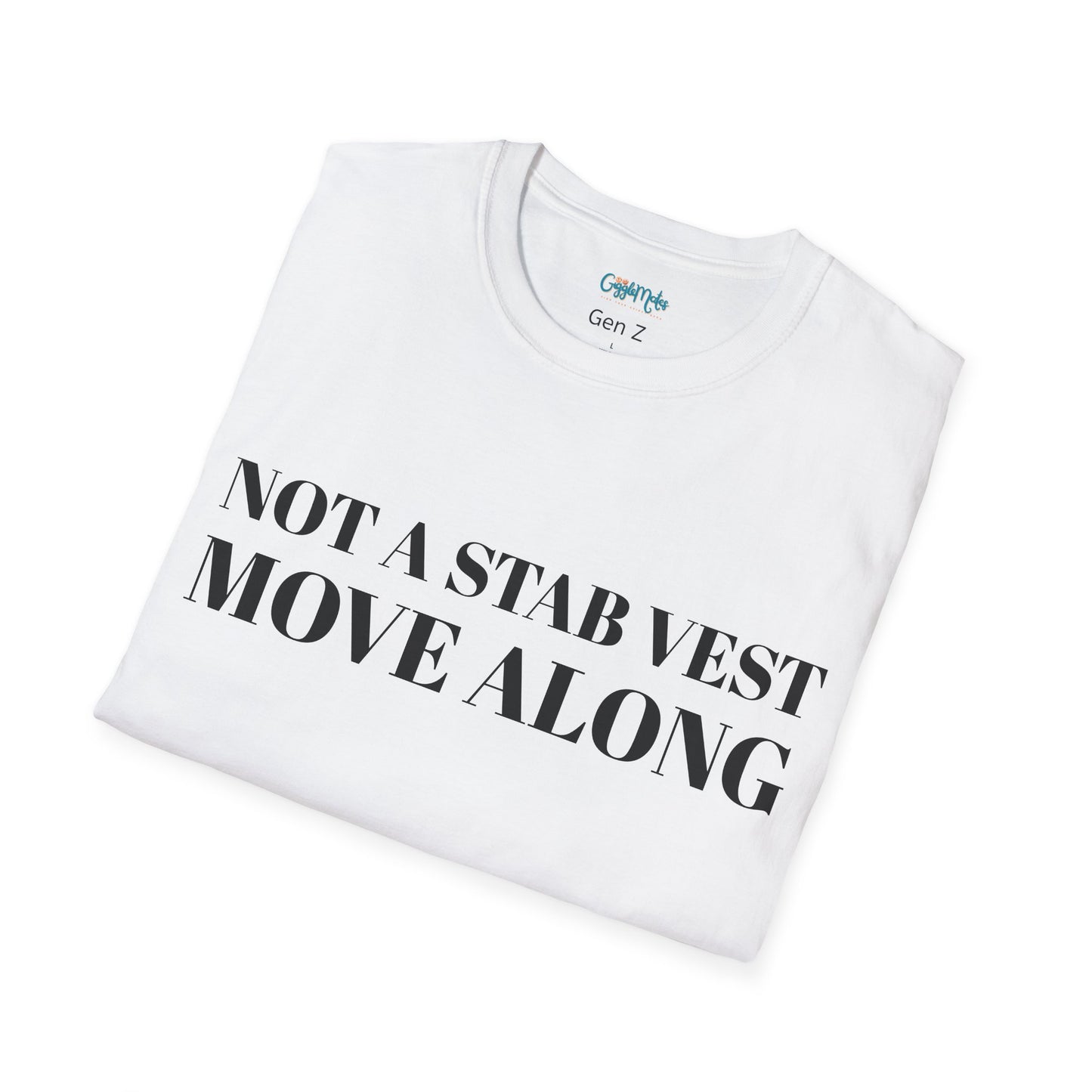 Statement: 'Not a Stab Vest, Move Along'