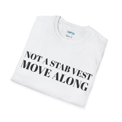 Statement: 'Not a Stab Vest, Move Along'