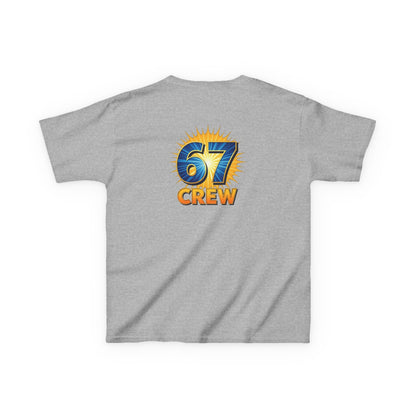Gen Z: Kids Heavy Cotton Tee - Fun Crew 67 Design
