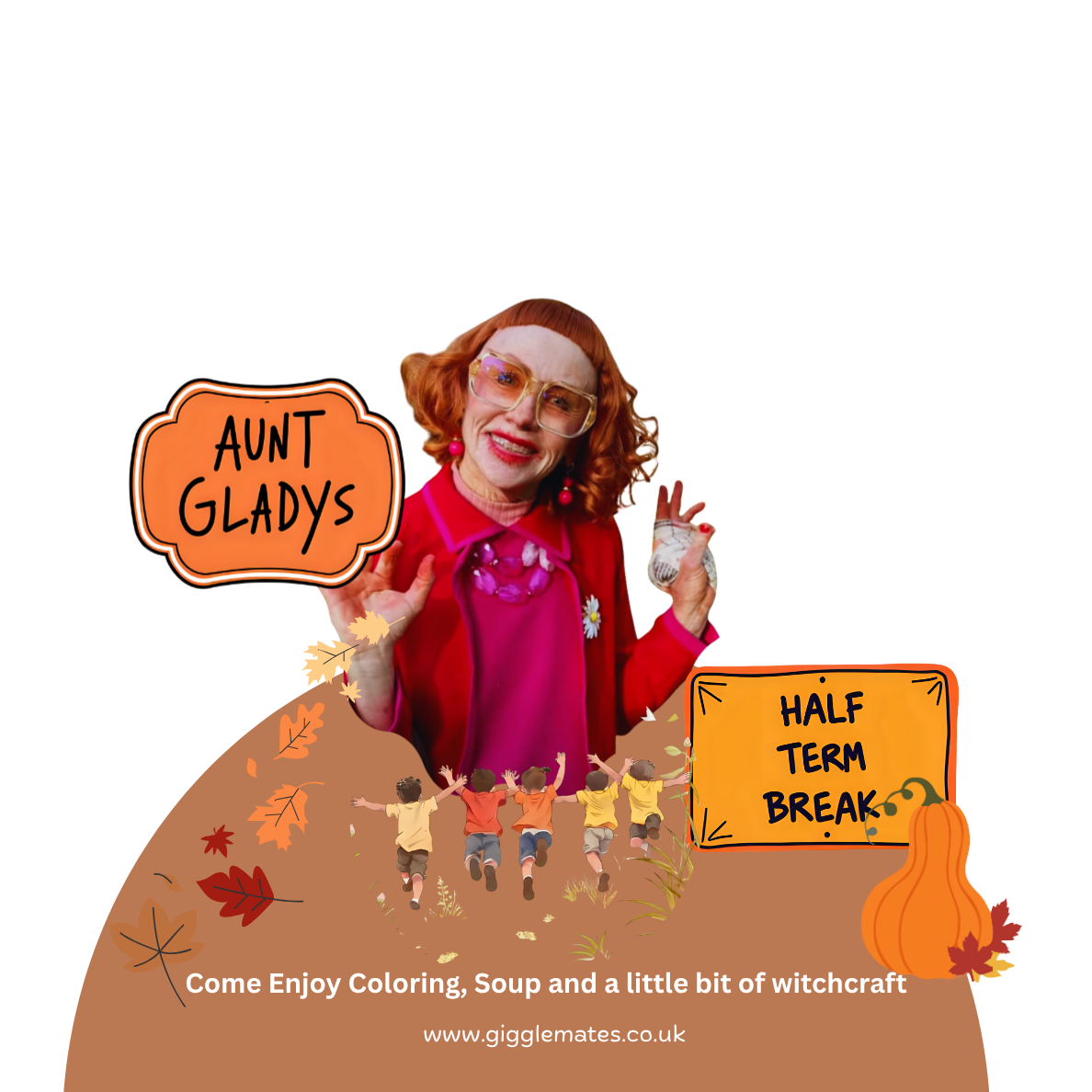 Aunt Gladys Halloween Apparel