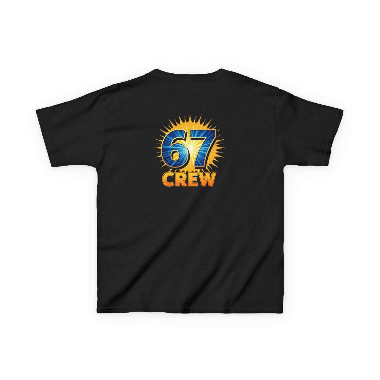 Gen Z: Kids Heavy Cotton Tee - Fun Crew 67 Design