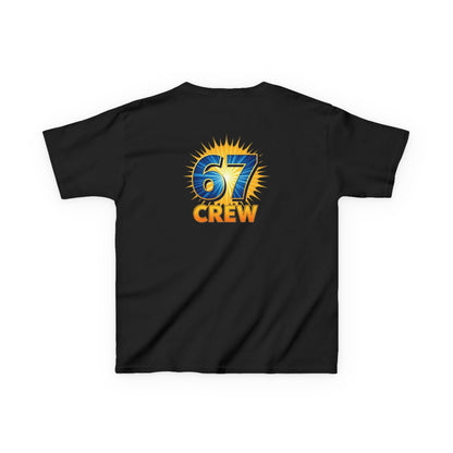 Gen Z: Kids Heavy Cotton Tee - Fun Crew 67 Design
