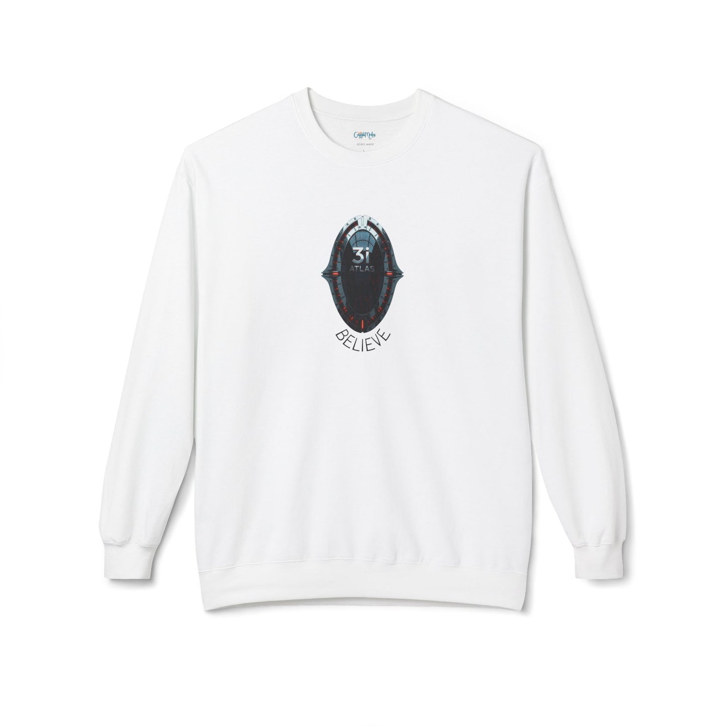 Alien Wear: Believe Crewneck Sweatshirt 3i Atlas Edition