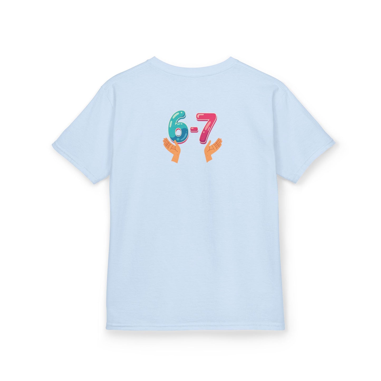 Gen Z: Kids Heavy Cotton Tee - Fun Crew 67 Design