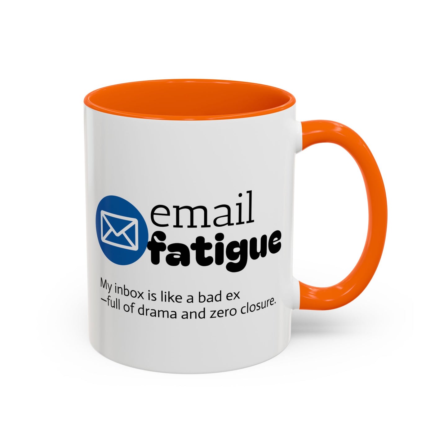 Email Fatigue Office Coffee Mug