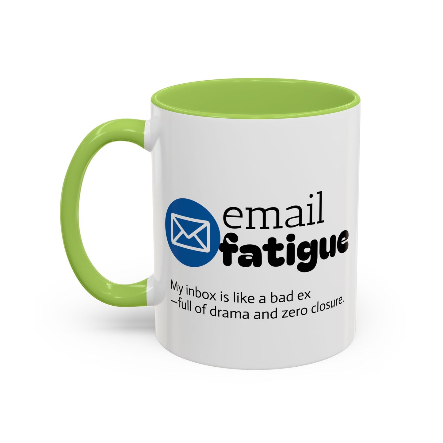 Email Fatigue Office Coffee Mug