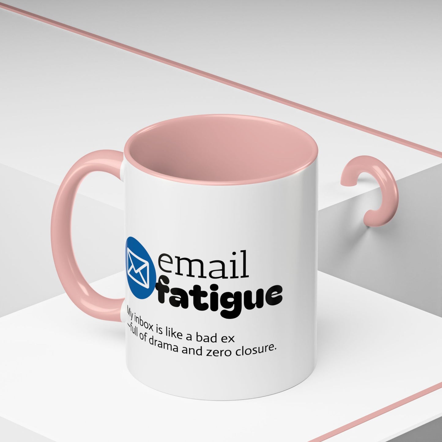 Email Fatigue Office Coffee Mug