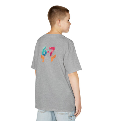 Gen Z: Kids Heavy Cotton Tee - Fun Crew 67 Design