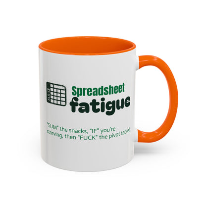 Spreadsheet Fatigue Coffee Mug