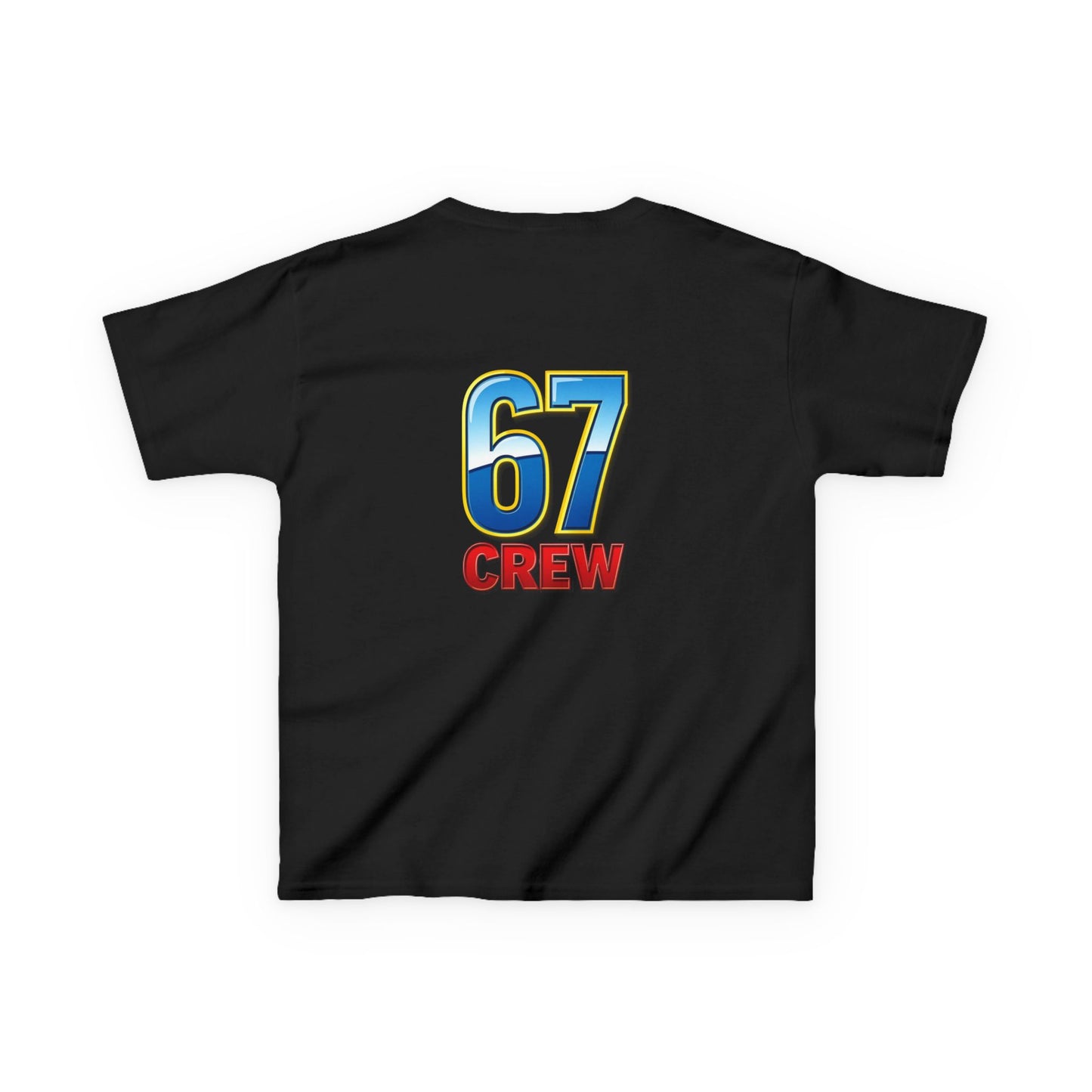 Gen Z: Kids Heavy Cotton Tee - Fun Crew 67 Design with hands