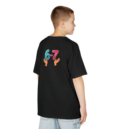 Gen Z: Kids Heavy Cotton Tee - Fun Crew 67 Design