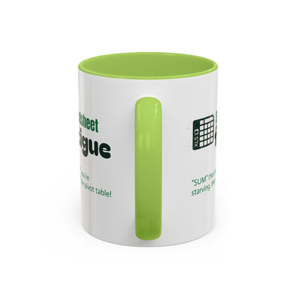 Spreadsheet Fatigue Coffee Mug