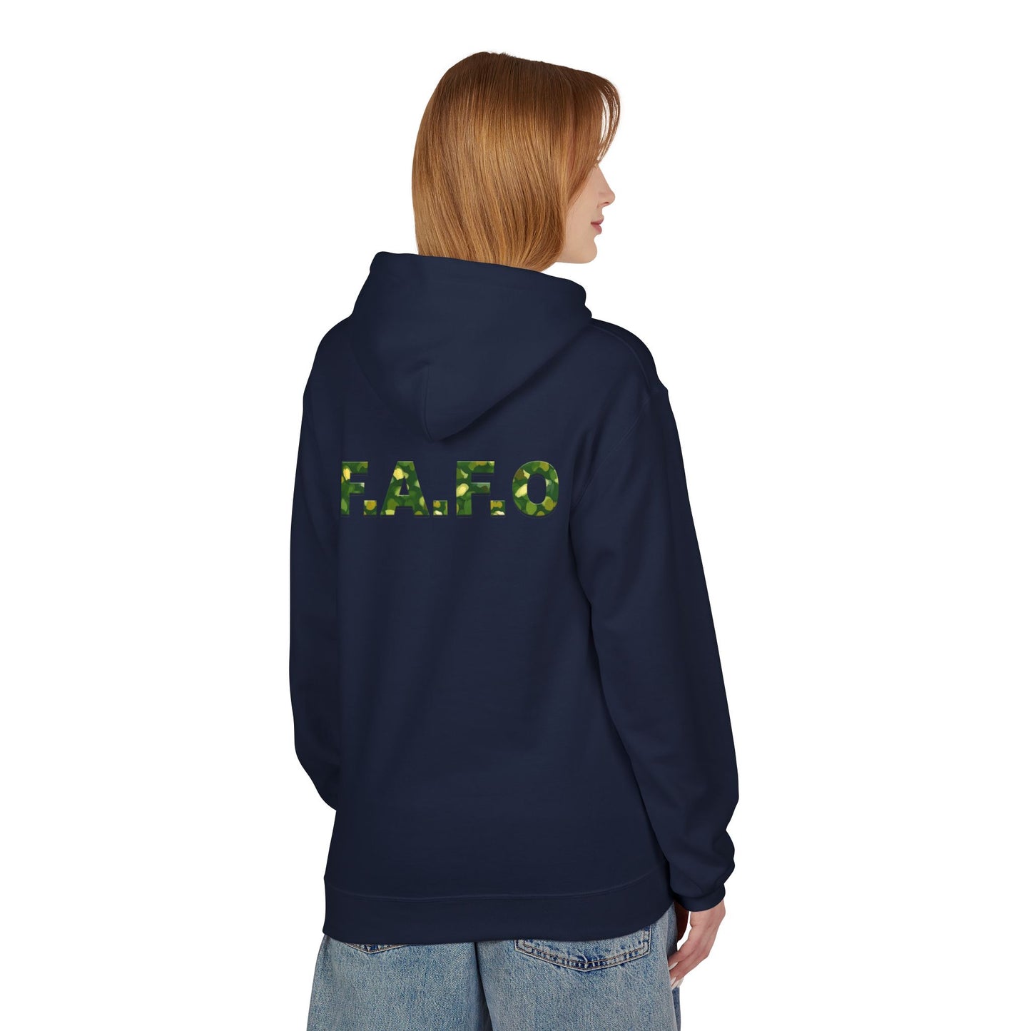 Camo F.A.F.O. Unisex Fleece Hoodie