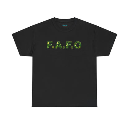 Camo F.A.F.O. Unisex Heavy Cotton Tee
