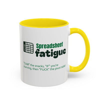 Spreadsheet Fatigue Coffee Mug