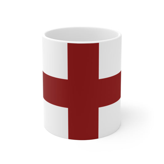 British Pride: Flag Red Coffee Cup
