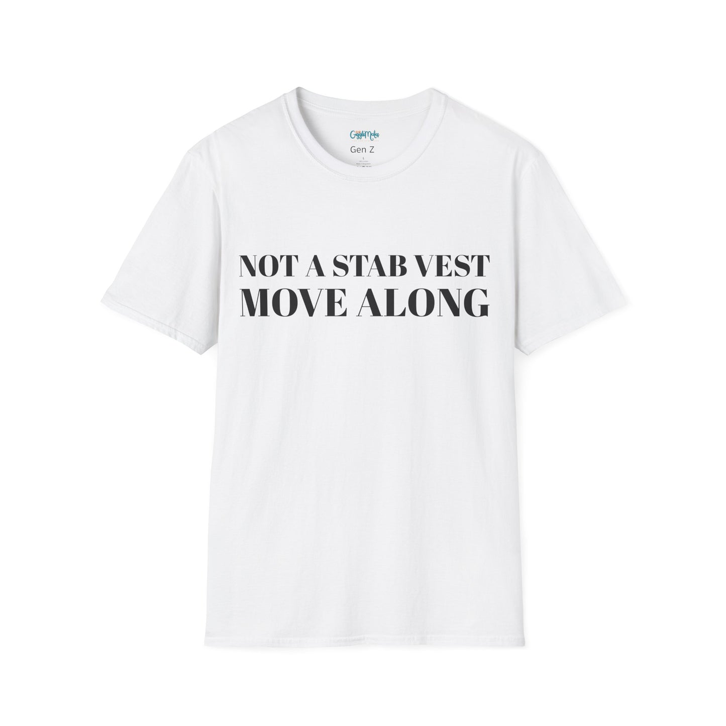 Statement: 'Not a Stab Vest, Move Along'