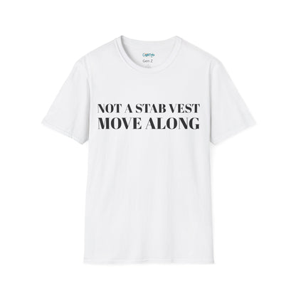 Statement: 'Not a Stab Vest, Move Along'