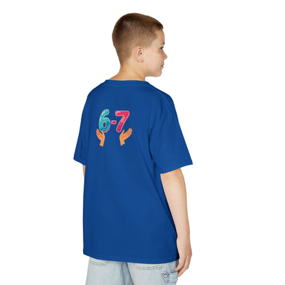 Gen Z: Kids Heavy Cotton Tee - Fun Crew 67 Design