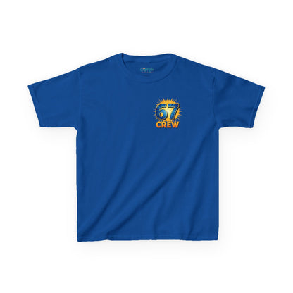 Gen Z: Kids Heavy Cotton Tee - Fun Crew 67 Design