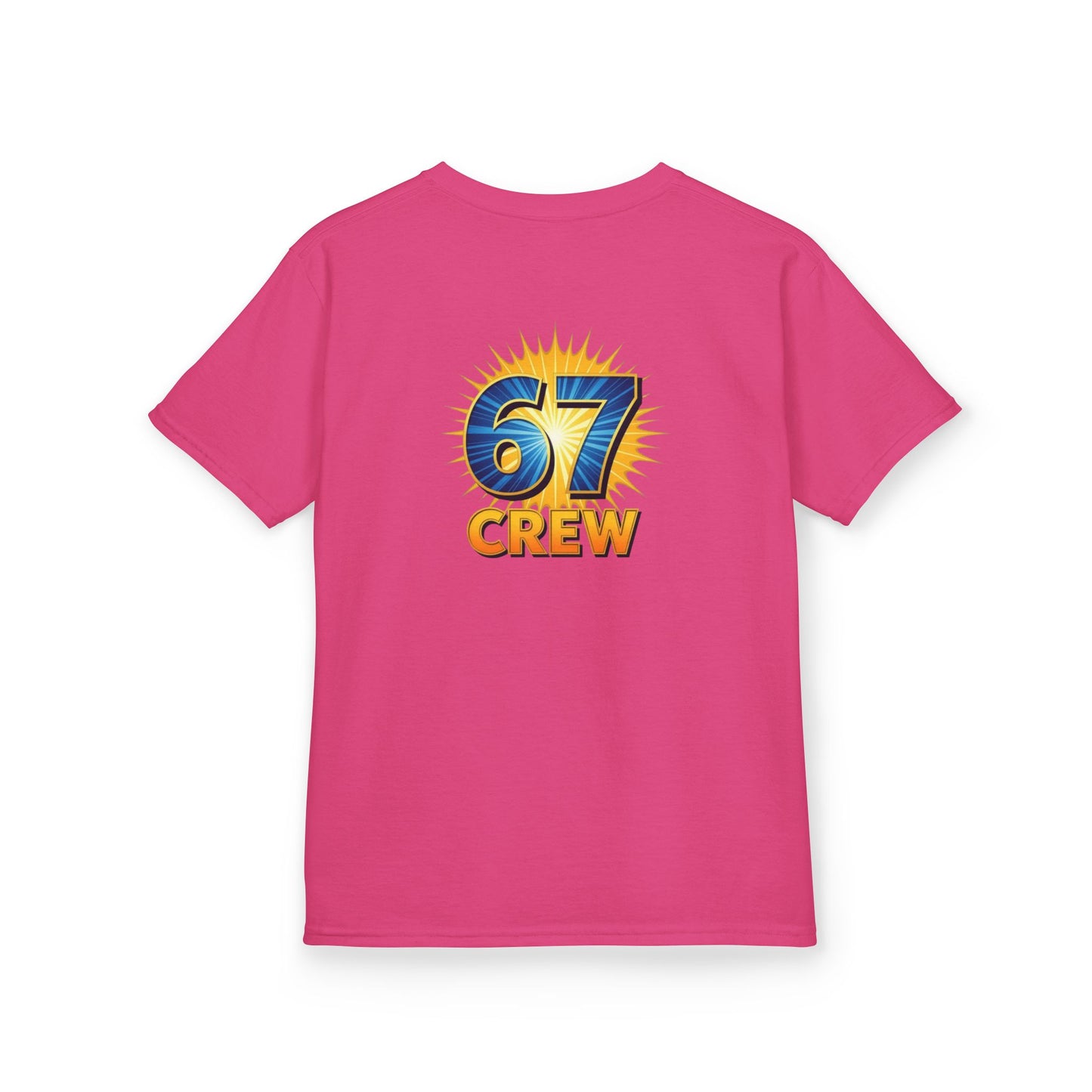 Gen Z: Kids Heavy Cotton Tee - Fun Crew 67 Design