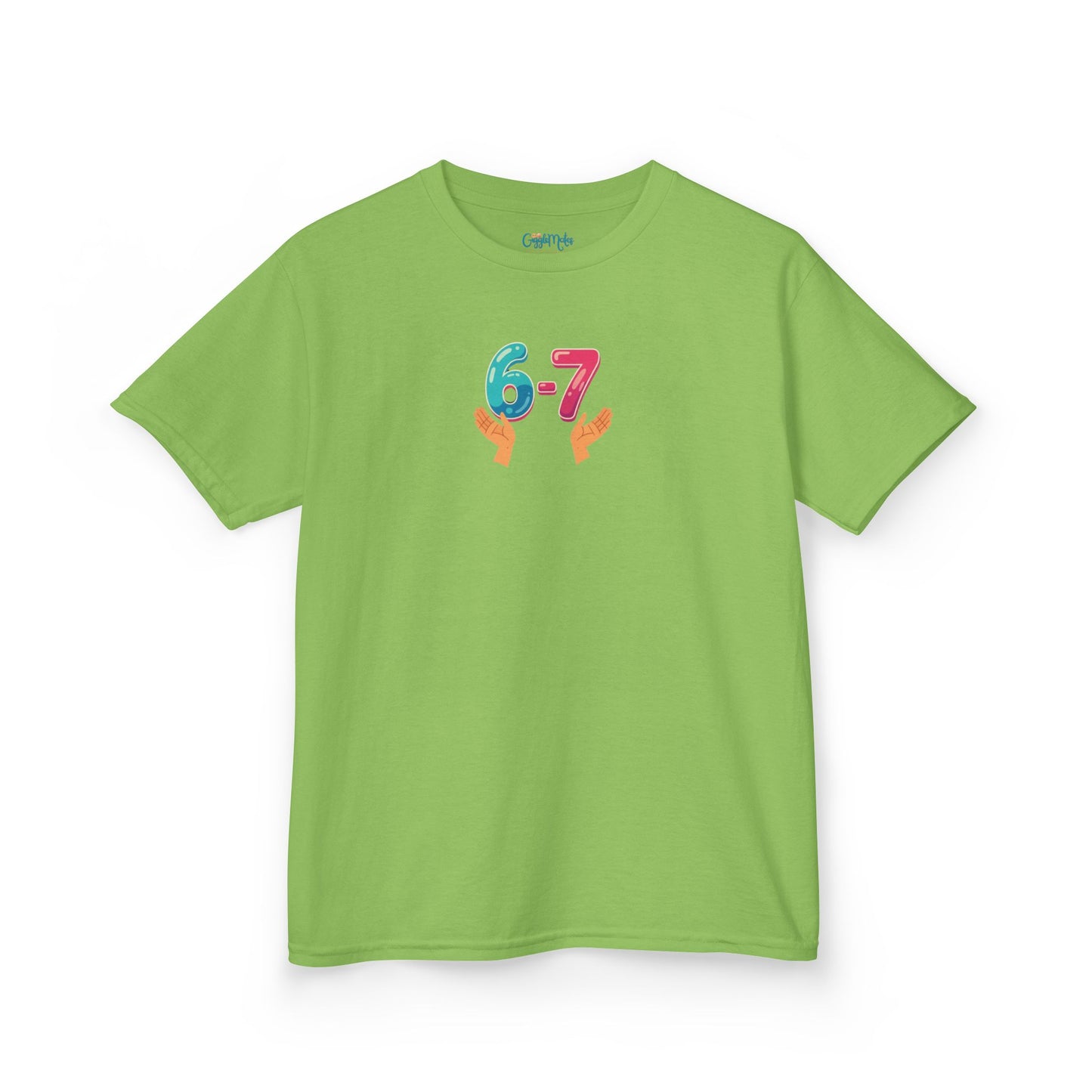 Gen Z: Kids Heavy Cotton Tee - Fun Crew 67 Design