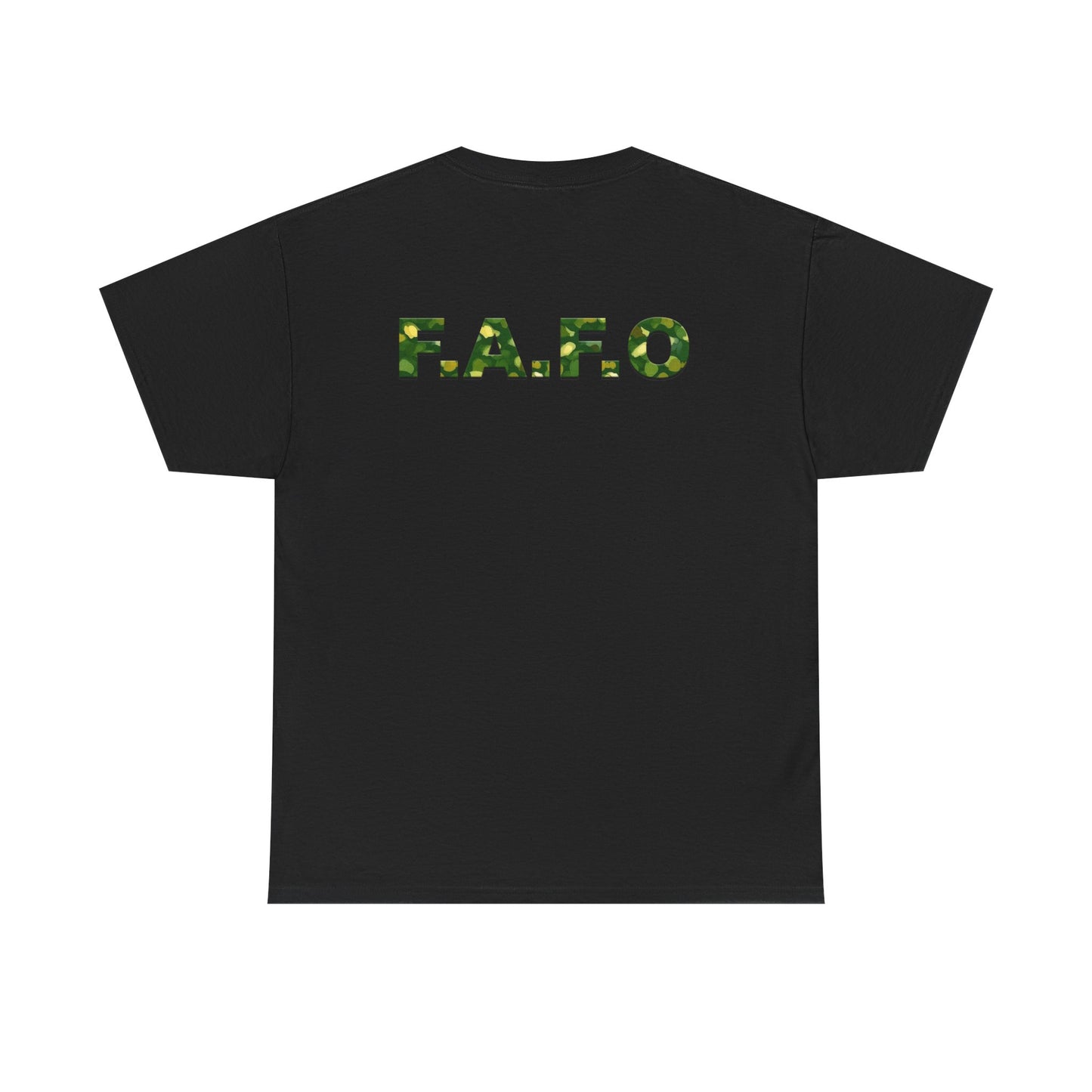 Camo F.A.F.O. Unisex Heavy Cotton Tee