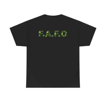 Camo F.A.F.O. Unisex Heavy Cotton Tee