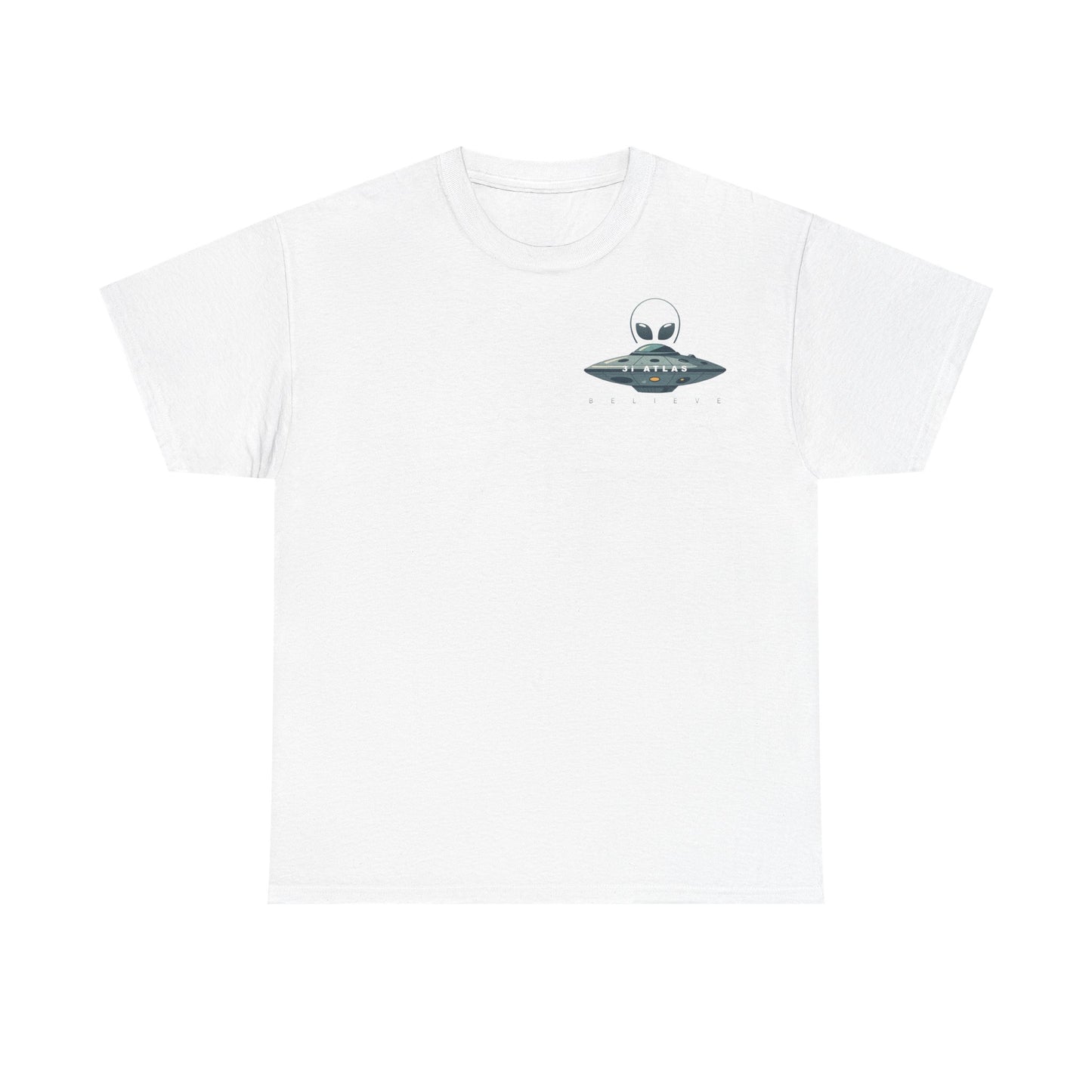 Alien Wear: Spaceship 3i Atlas Edition Heavy Cotton Tee