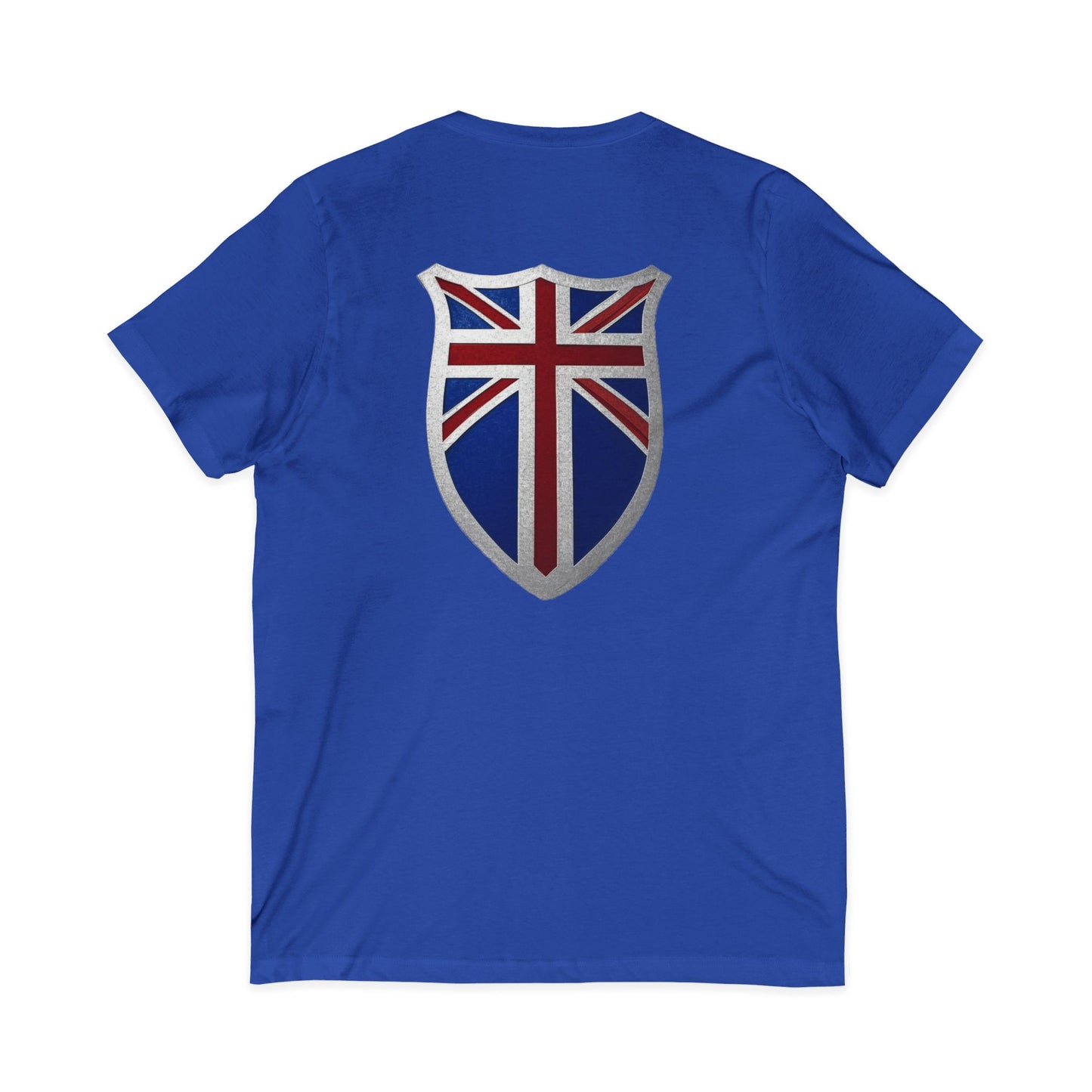 British Pride: Patriotic V-Neck T-Shirt, Union Jack Tee